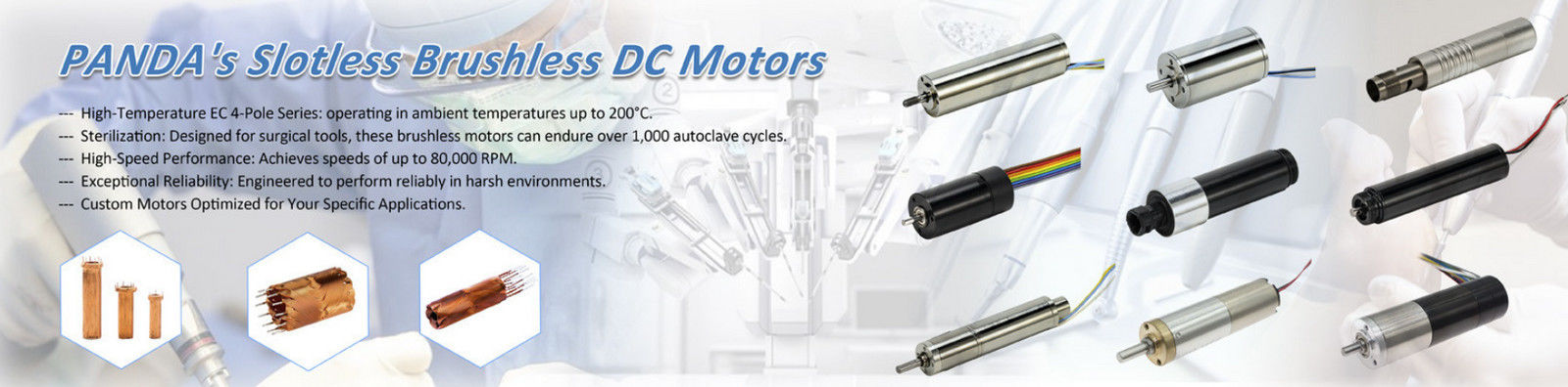 Slotsuz Fırçasız Motor