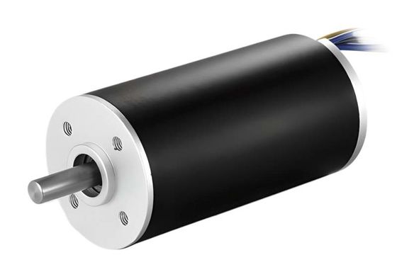 Enerji verimliliği Slotless Brushless DC Motor 18V 32mm 97W 14400rpm Zero Cogging Motor