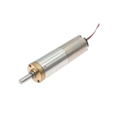 12mm fırça DC dişli motoru 24V 400mNm 3343RPM özelleştirilebilir