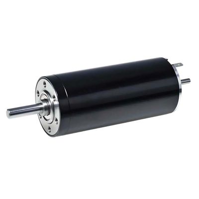 Düzgün Çalışma Fırçalı DC Elektrik Motoru 30mm 73 Watt 7760rpm 48V