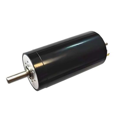 Özelleştirilebilir 35mm fırça DC motorlar Coreless 92 Watt 4640rpm 12V Yüksek verimlilik