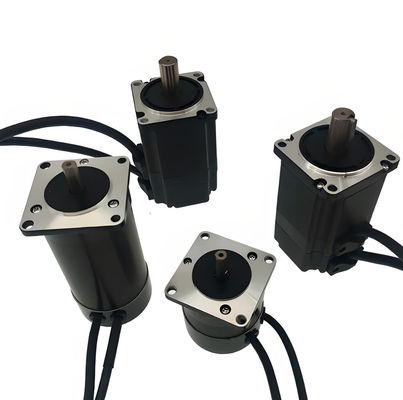 57mm fırçasız elektrikli motor NEMA 23 BLDC motor 63 watt 188 watt sensörsüz fırçasız motor