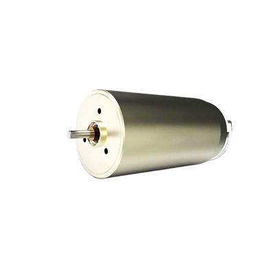 Özelleştirilebilir 23mm DC Coreless Motor fırçalanmış 27.5 Watt 9860rpm 9V