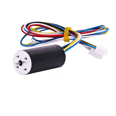20mm BLDC Motor Slotless Motor 12V'den 36V'ye 13W'ye 20W 18880rpm özelleştirilebilir sensörlü fırçasız motor