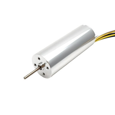 22mm Sensörlü fırçasız motor Coreless motor 12V'den 48V'ye 43W 16360rpm özelleştirilebilir fırçasız DC motor