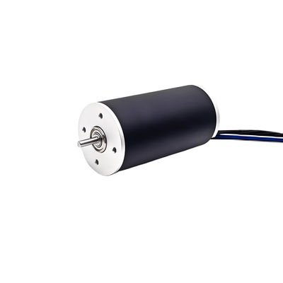 Enerji tasarruflu, fırçasız, boşluksuz DC motor 12V 36mm 84W 8083rpm kompakt
