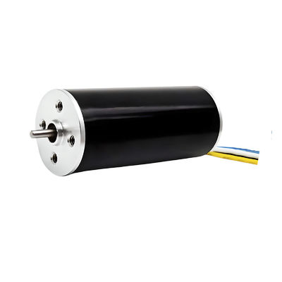 32 mm Slotless BLDC Motor 12V'den 48V'ye kadar fırçasız elektrikli motor 75W 6095 rpm özelleştirilebilir