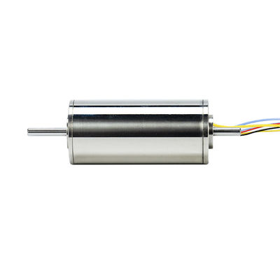 Yüksek Güçlü 30mm Slotless Brushless DC Motor 105W 0.52N.m 7536RPM 24V 48V