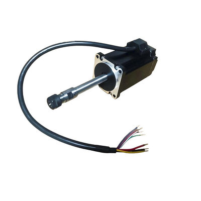 60mm Custom Brushless Motor 250W NEMA 24 BLDC Motor 48V 11000rpm 0.22N.m CNC Makine gravür makinesi için