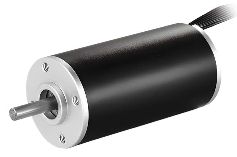 Endüstriyel 28mm Slotless Brushless Motor 48V 52W 8336rpm Brushless DC Elektrik Motoru