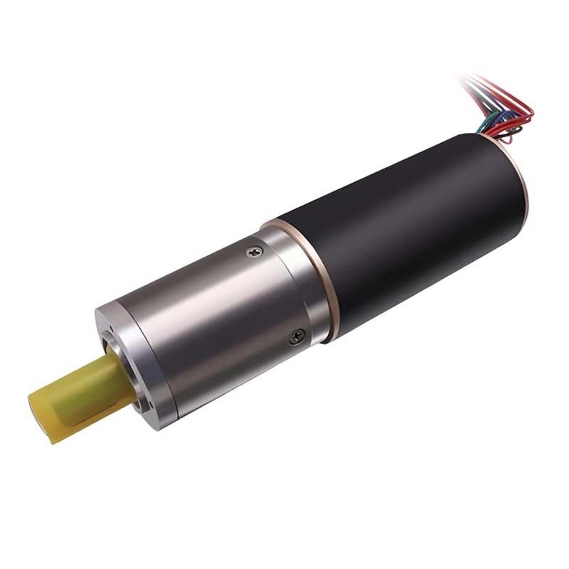 Yüksek Güçlü Fırçasız DC Döner Motor 12V 24mm 1500mNm 6.0RPM Fırçasız Döner Motor