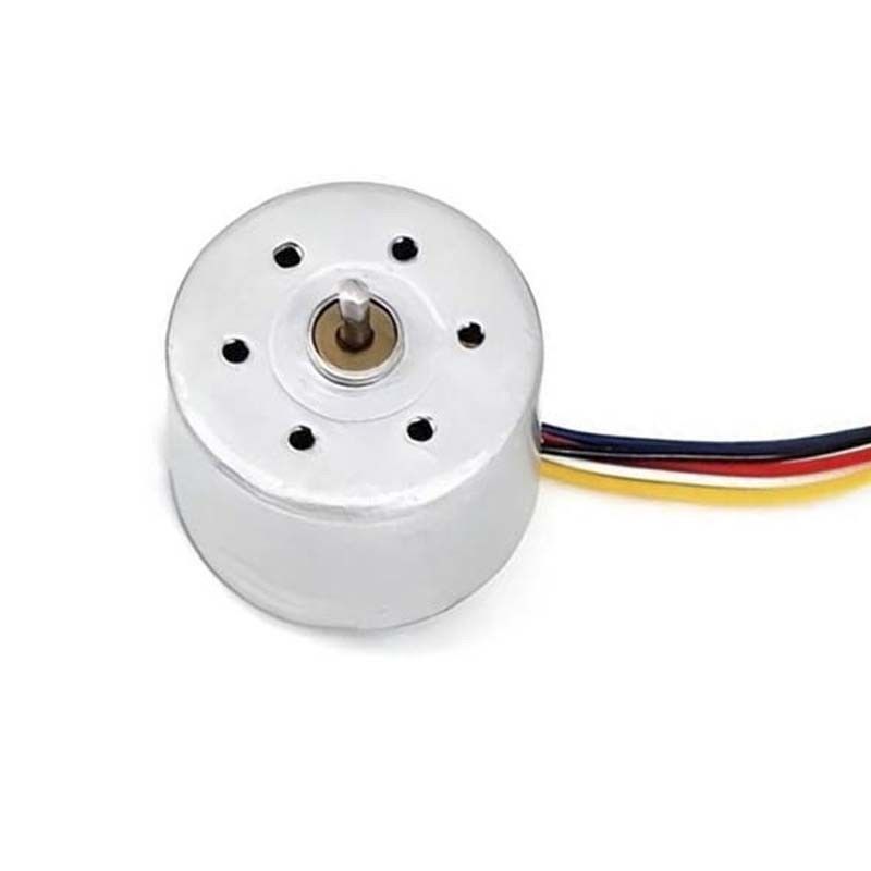 24mm fırçasız DC Elektrik Motoru 12V 24V Tasarlanabilir Sensörlü BLDC Motoru Saç Kliperi Mini Elektrik Ventilatörü
