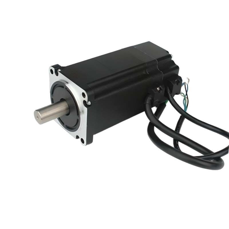 60mm BLDC Motoru 24V fırçasız motor 78 Watt'tan 234 Watt'a kadar Sensörlü fırçasız DC Elektrik Motoru