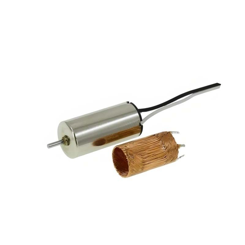 8mm fırçalanmış Coreless DC Motor Karbon 0.3mNm 8620rpm 2.4V Yorgunluk Direnci
