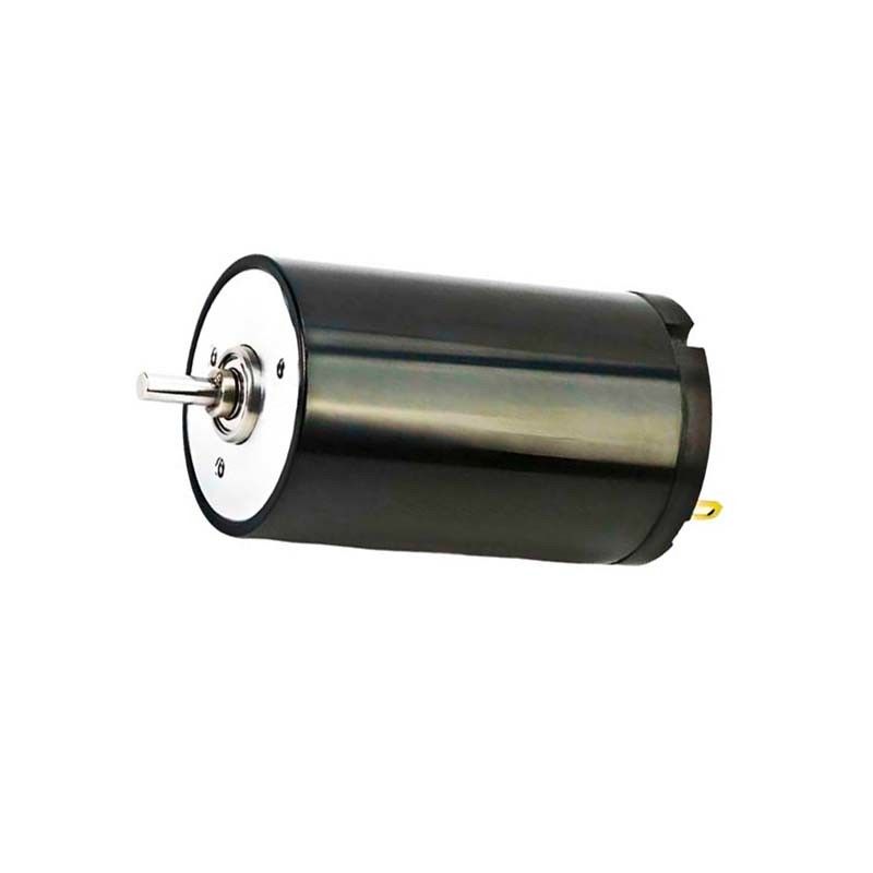 Düşük gürültü 23mm fırçalı DC Elektrik Motoru 27.5 Watt 9860rpm 24V Özel