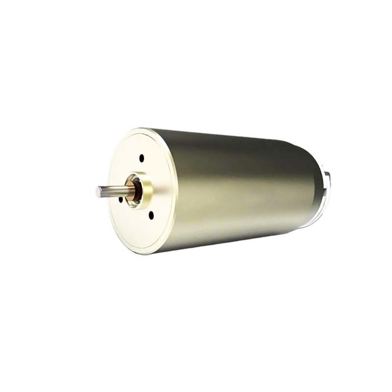 Özelleştirilebilir 23mm DC Coreless Motor fırçalanmış 27.5 Watt 9860rpm 9V