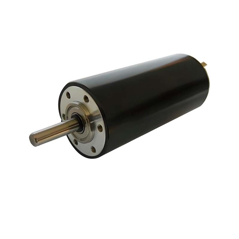 Yüksek torklu fırçalı DC motor 73 Watt 7760rpm 12V 30mm hız kontrolü ile