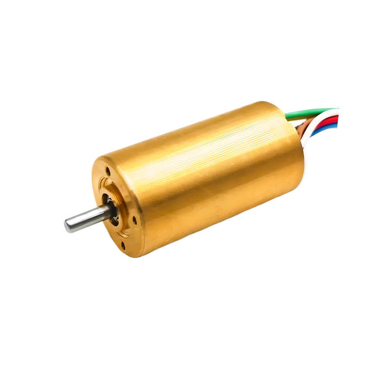 20mm fırçasız DC Elektrik Motoru 12V'den 36V'ye 13W'ye 20W 18880rpm Özelleştirilebilir Slotless Brushless Motor