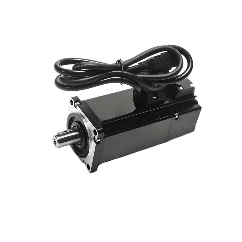 Flanş 80mm fırçasız servomotor 750W 3.2N.M 3000rpm Yüksek Güçlü fırçasız motor