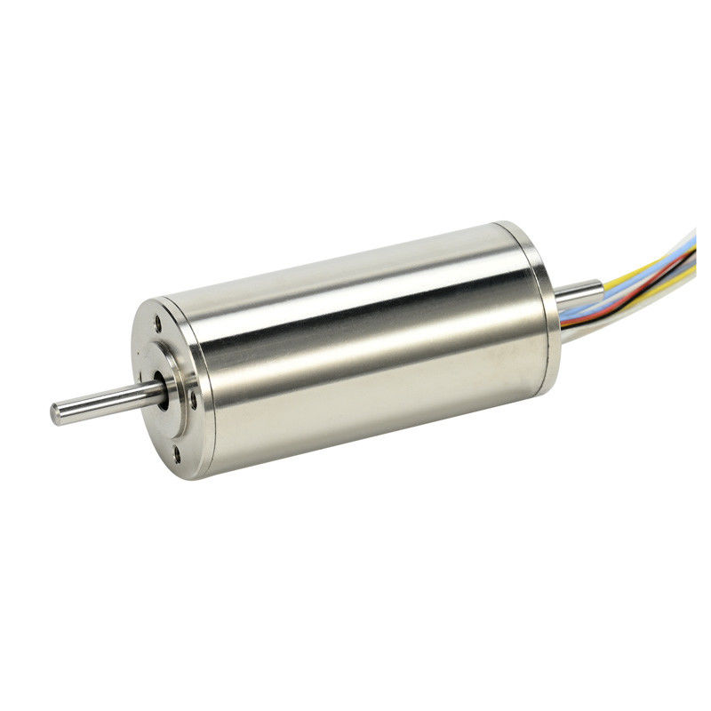 Yüksek Güçlü 30mm Slotless Brushless DC Motor 105W 0.52N.m 7536RPM 24V 48V